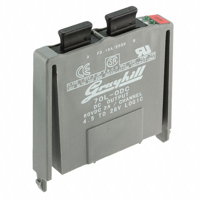 70L-ODCA Grayhill Inc.                                                                    OUTPUT MODULE DC 7MA 5VDC