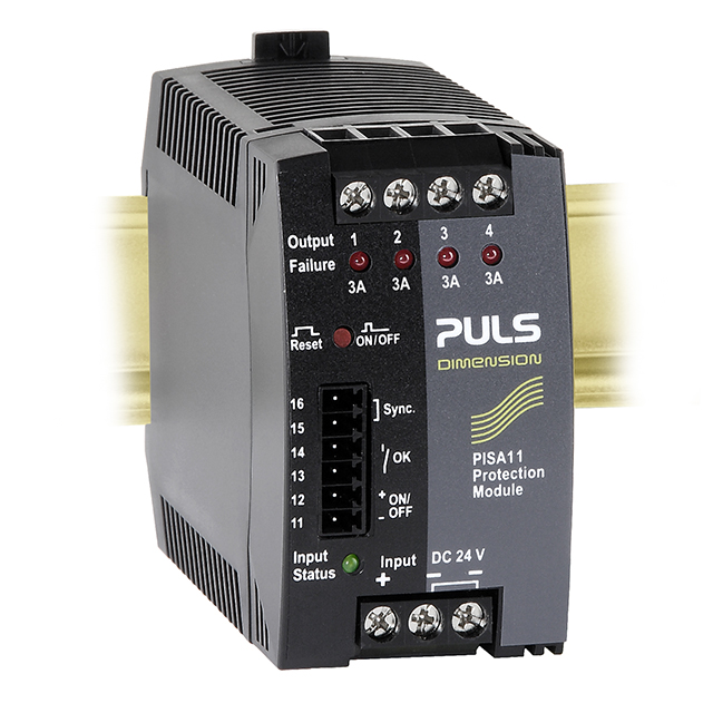 PISA11.403 PULS, LP                                                                    DIN RAIL PROTECTION MOD 4 CHX3A