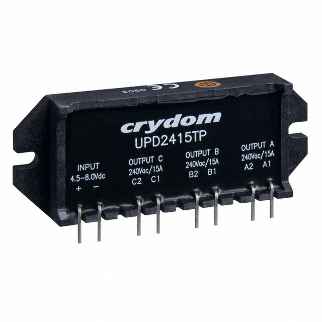 UPD2415TP-10 Sensata-Crydom                                                                    SSR SPST-NO 240VAC 15A PHASE