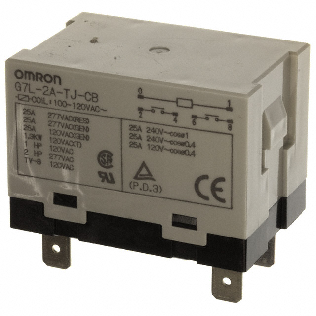 G7L-2A-T-J-CB-DC24 Omron Electronics Inc-EMC Div                                                                    RELAY GEN PURPOSE DPST 25A 24V