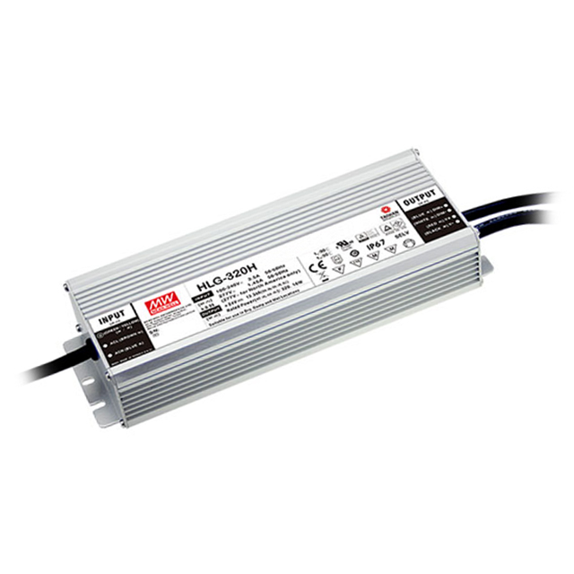 HLG-320H-15B Mean Well USA Inc.                                                                    LED DRVR CC/CV AC/DC 7.5-15V 19A