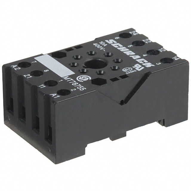 3-1415035-1 TE Connectivity Potter & Brumfield Relays                                                                    SKT DINRAIL 8PIN OCTAL MT RELAY