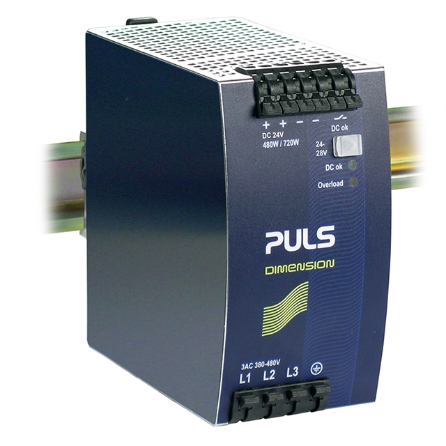 QT20.241 PULS, LP                                                                    DIN RAIL PWR SUPPLY 480W 24V 20A