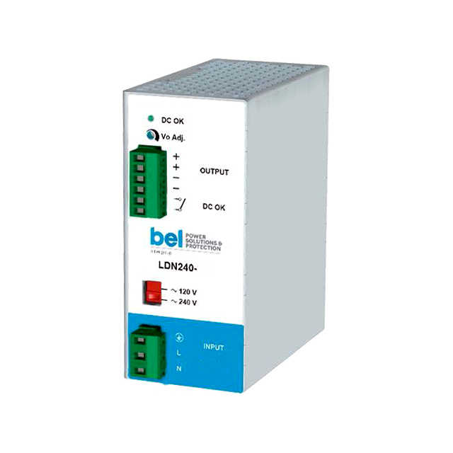 LDN240-72P Bel Power Solutions                                                                    AC/DC CONVERTER 72V 240W ORING