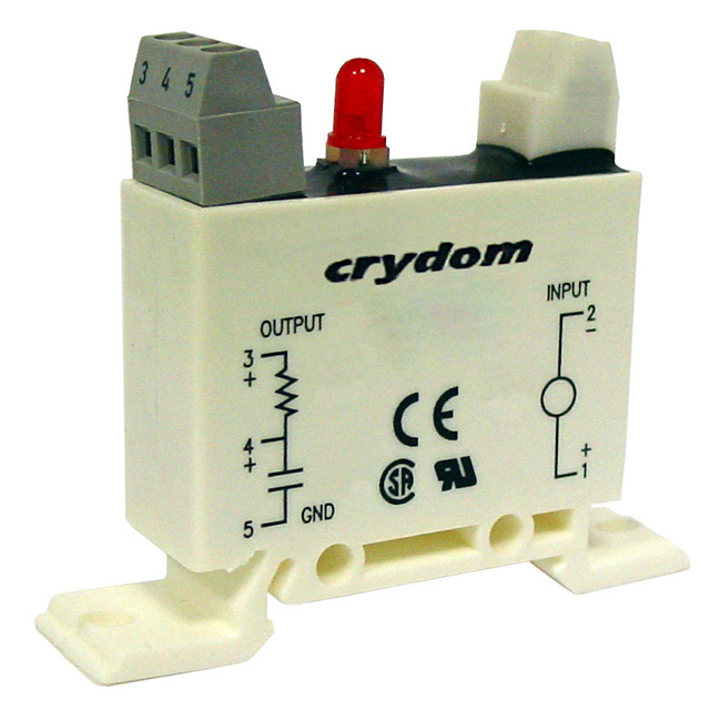 DRIDC24A Sensata-Crydom                                                                    INPUT MODULE DC 34MA 24VDC