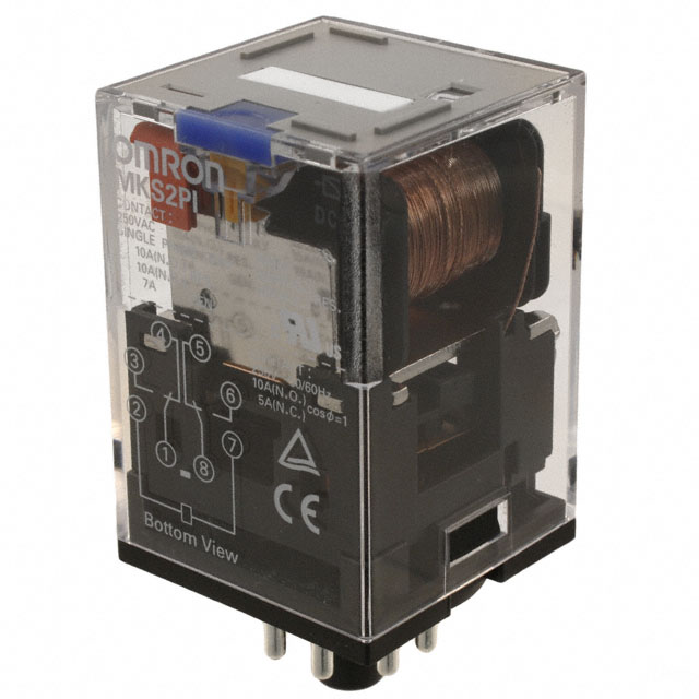 MKS2PN DC24 Omron Automation and Safety                                                                    RELAY GEN PURPOSE DPDT 10A 24V