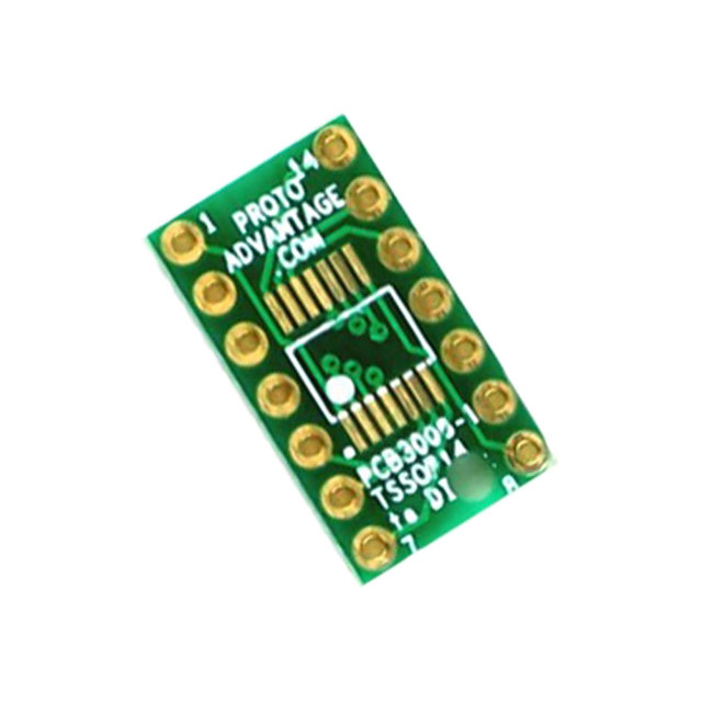 PCB3008-1 Chip Quik Inc.                                                                    TSSOP-14 TO DIP-14 SMT ADAPTER