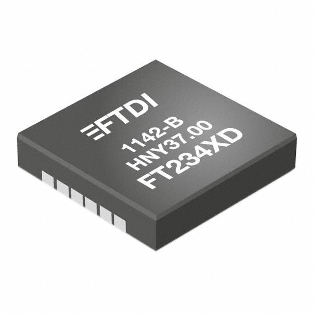 FT234XD-T FTDI, Future Technology Devices International Ltd                                                                    IC USB SERIAL UART 12DFN