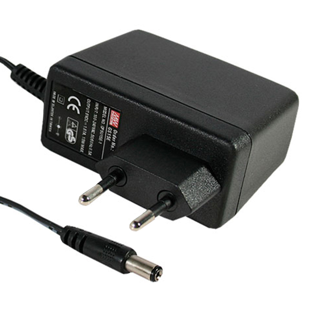 GS15E-2P1J Mean Well USA Inc.                                                                    AC/DC WALL MOUNT ADAPTER 9V 15W