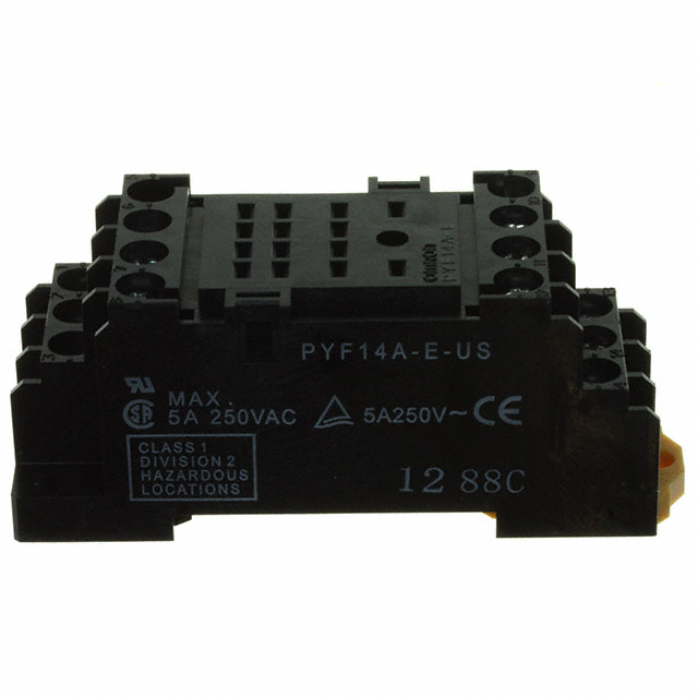 PYF14A-E-US Omron Automation and Safety                                                                    SOCKET RELAY HERM DIN MNT MY