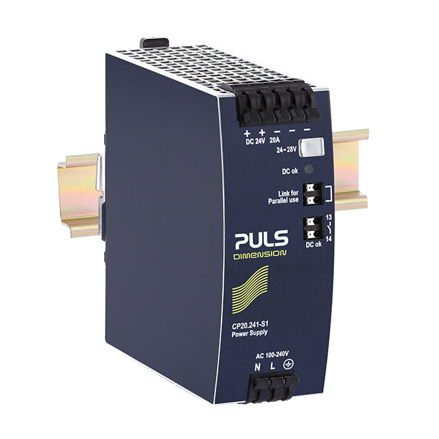 CP20.241-S1 PULS, LP                                                                    POWER SUPPLY, 480W, 100-240VAC 1