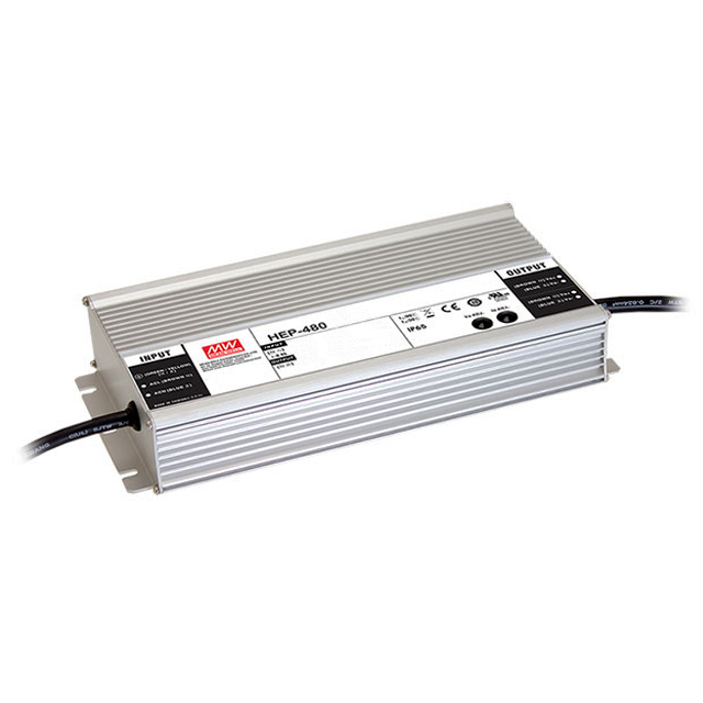 HEP-480-24A Mean Well USA Inc.                                                                    AC/DC CONVERTER 24V 480W