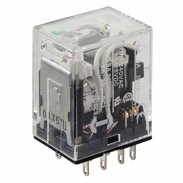 MY3N-D2 DC24 Omron Automation and Safety                                                                    RELAY GEN PURPOSE 3PDT 5A 24V