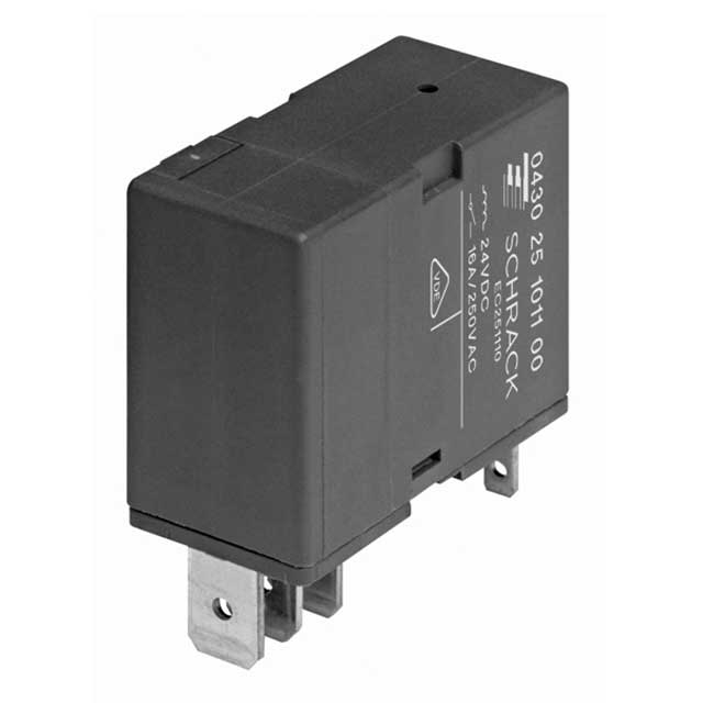 43004131100 TE Connectivity Potter & Brumfield Relays                                                                    RELAY GEN PURPOSE SPST 16A 110V