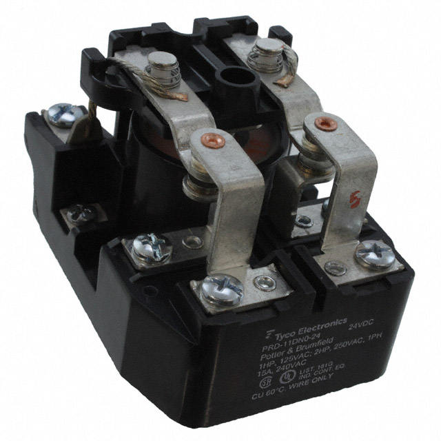 PRD-11DN0-24 TE Connectivity Potter & Brumfield Relays                                                                    RELAY GEN PURPOSE DPDT 25A 24V