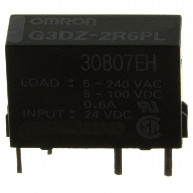 G3DZ-2R6PL DC24 Omron Automation and Safety                                                                    RELAY SSR SPST-NO .6A 24V PCB