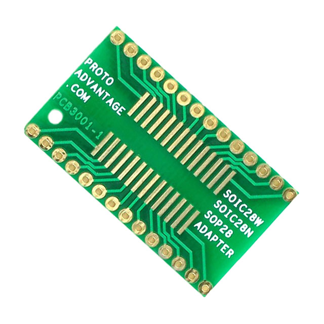 PCB3001-1 Chip Quik Inc.                                                                    SOIC28W/N AND SOP28 TO DIP SMT A