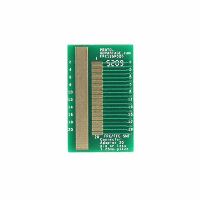 FPC125P020 Chip Quik Inc.                                                                    FPC/FFC SMT CONNECTOR 1.25 MM PI