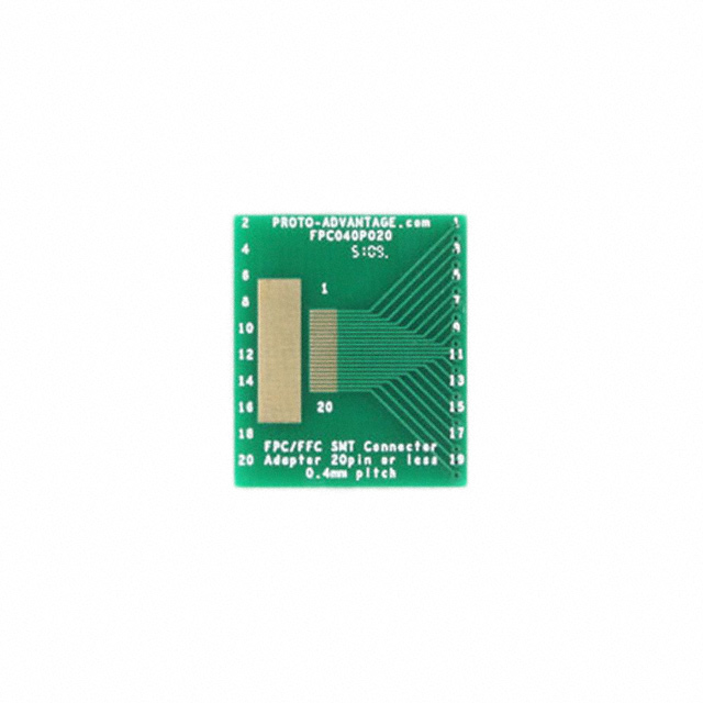 FPC040P020 Chip Quik Inc.                                                                    FPC/FFC SMT CONNECTOR 0.4 MM PIT