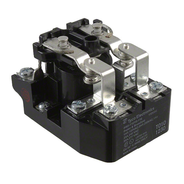 PRD-11DY0-110 TE Connectivity Potter & Brumfield Relays                                                                    RELAY GEN PURPOSE DPDT 25A 110V