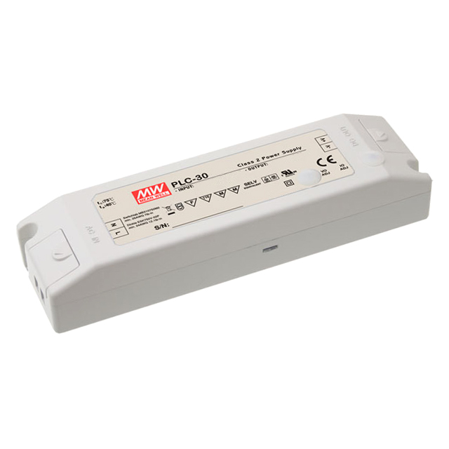 PLC-30-9 Mean Well USA Inc.                                                                    LED DRIVER CC AC/DC 6.3-9V 3.3A