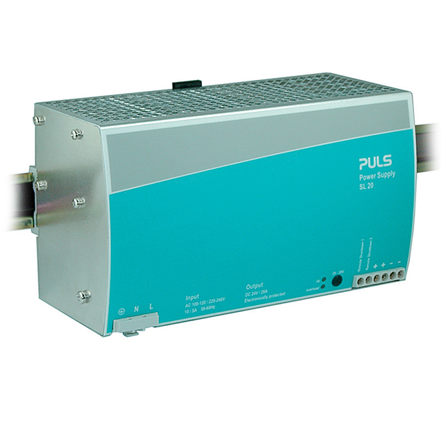 SL20.115 PULS, LP                                                                    DIN RAIL PWR SUPPLY 480W 24V 20A