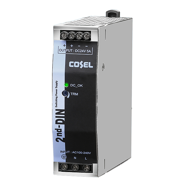 KLEA120F-24 Cosel USA, Inc.                                                                    DIN RAIL POWER SUPPLIES 120W 24V