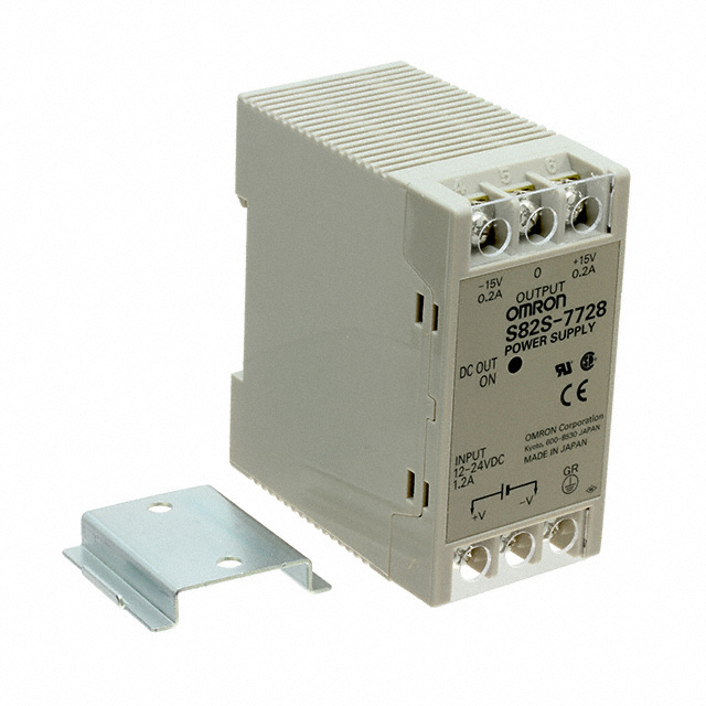 S82S-7728 Omron Automation and Safety                                                                    PWR SUPPLY 7.5W 15/-15V 0.2A