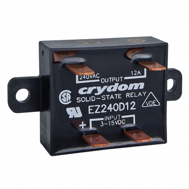 EZ240D12-B Sensata-Crydom                                                                    RELAY SSR 12A 240VAC AC OUT QC