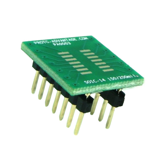 PA0003 Chip Quik Inc.                                                                    SOIC-14 TO DIP-14 SMT ADAPTER