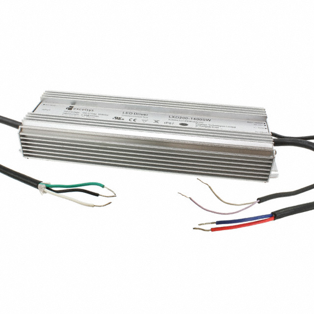 LXD200-1400SW Excelsys Technologies Ltd                                                                    LED DRIVER CC AC/DC 71-142V