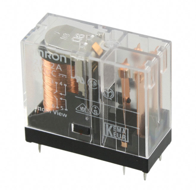 G2R-2A-H-DC5 Omron Electronics Inc-EMC Div                                                                    RELAY GENERAL PURPOSE DPST 3A 5V