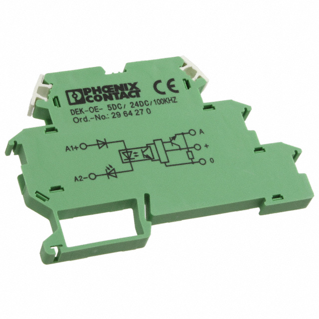 2964270 Phoenix Contact                                                                    RELAY DIN DEK-OE-5DC/24DC 5V