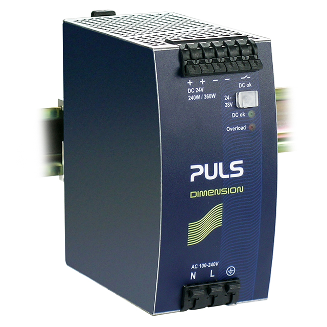 QS10.241-C1 PULS, LP                                                                    DIN RAIL PWR SUPPLY 240W 24V 10A