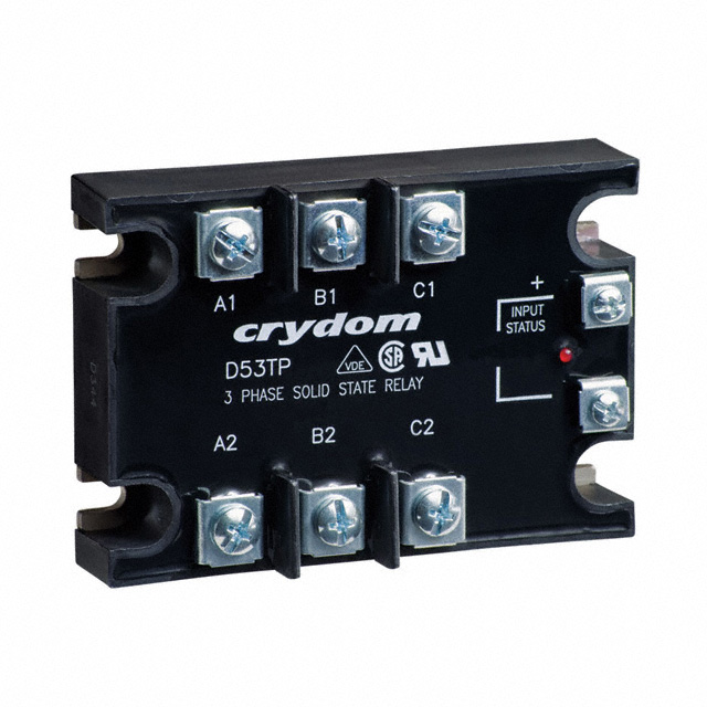 D53TP25D Sensata-Crydom                                                                    RELAY SSR 25A 3PHAS DC INPUT 32V