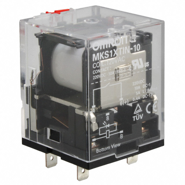 MKS1XTN-10 AC240 Omron Automation and Safety                                                                    RELAY GEN PURPOSE SPST 10A 240V