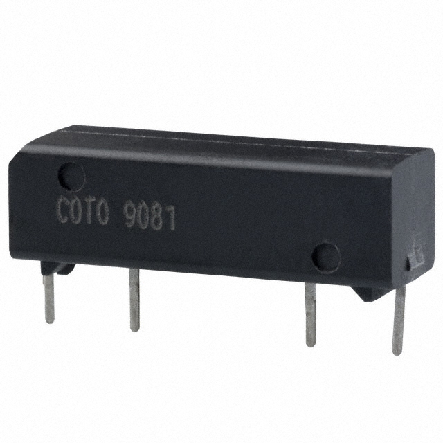 9081-12-00 Coto Technology                                                                    RELAY REED SPST 500MA 12V