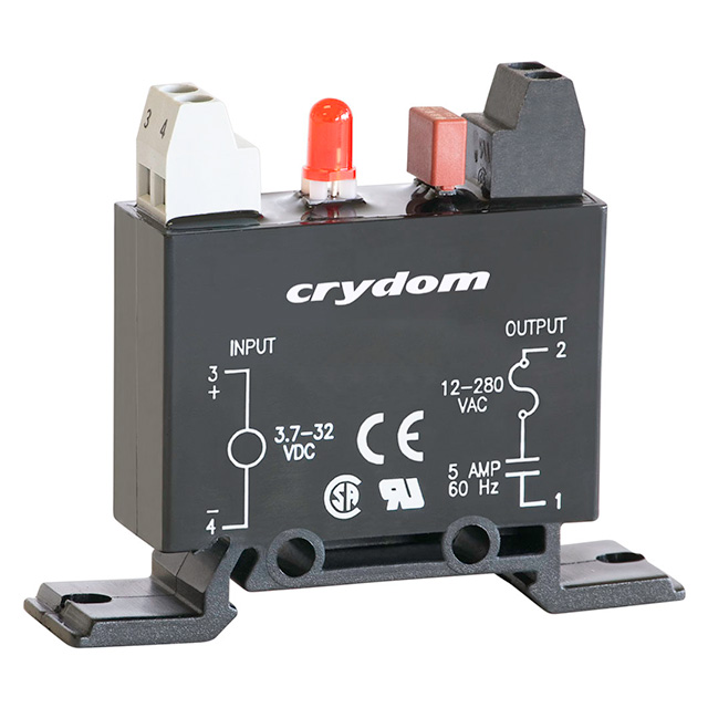 DR-OAC Sensata-Crydom                                                                    OUTPUT MODULE AC 18MA 3.7-32VDC