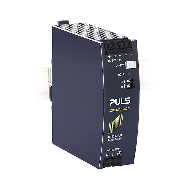 CP10.241-S1 PULS, LP                                                                    DIN RAIL PWR SUPPLY 240W 24V 10A