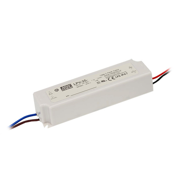 LPV-35-24 Mean Well USA Inc.                                                                    LED DRIVER CV AC/DC 24V 1.5A