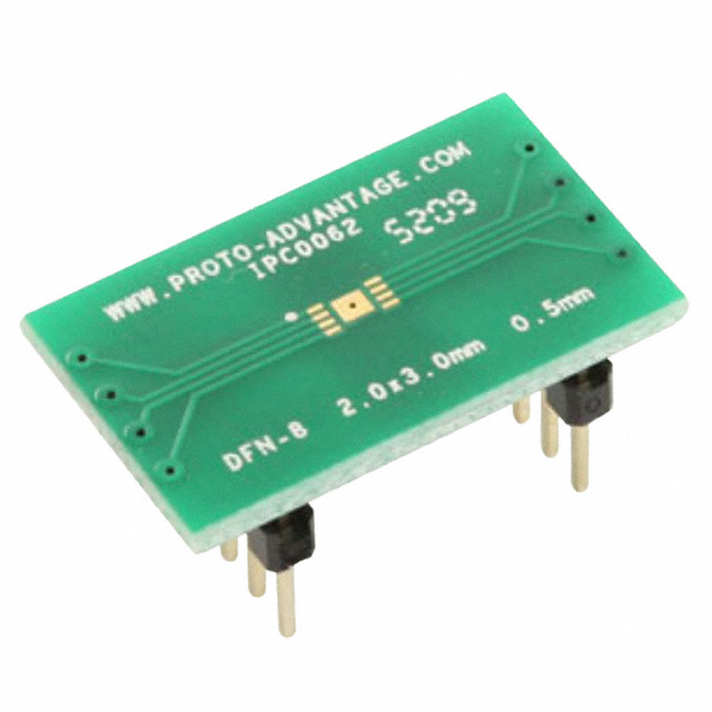IPC0062 Chip Quik Inc.                                                                    DFN-8 TO DIP-12 SMT ADAPTER