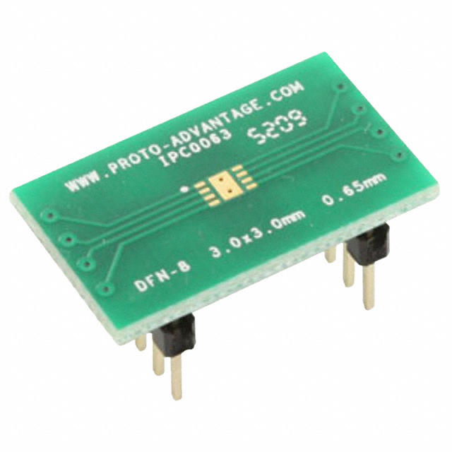IPC0063 Chip Quik Inc.                                                                    DFN-8 TO DIP-12 SMT ADAPTER