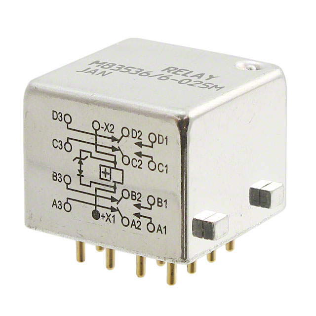 FCB-405-0625M TE Connectivity Aerospace, Defense and Marine                                                                    RELAY GEN PURPOSE 4PDT 5A 28V