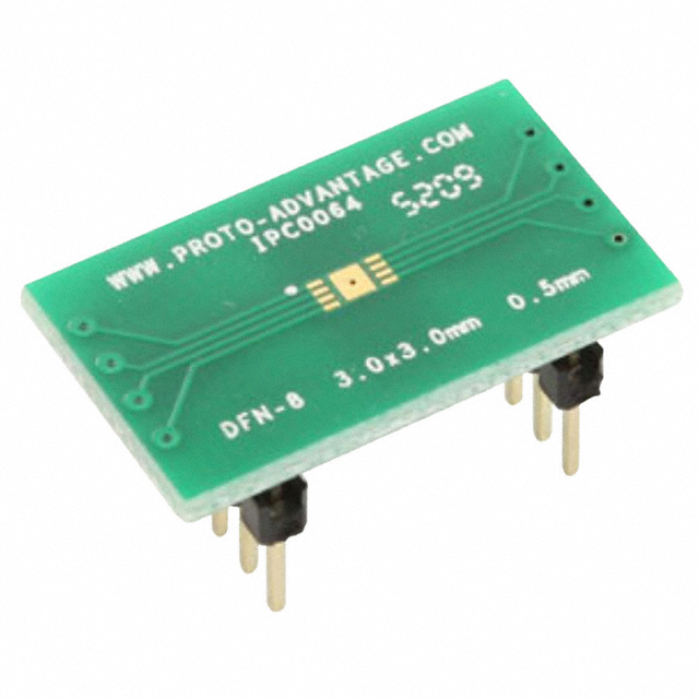 IPC0064 Chip Quik Inc.                                                                    DFN-8 TO DIP-12 SMT ADAPTER