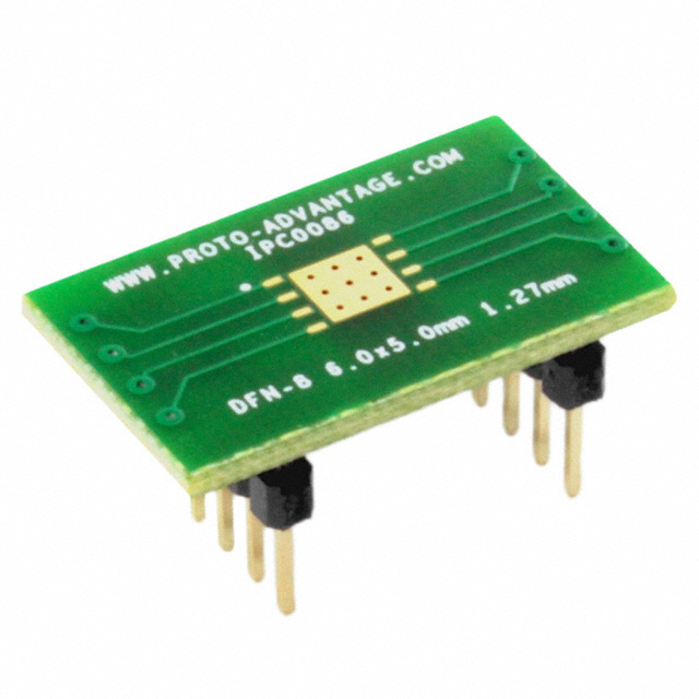 IPC0086 Chip Quik Inc.                                                                    DFN-8 TO DIP-12 SMT ADAPTER