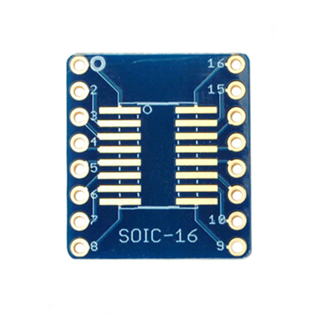 1207 Adafruit Industries LLC                                                                    SMT ADAPTERS 3 PAK 16SOIC/TSSOP