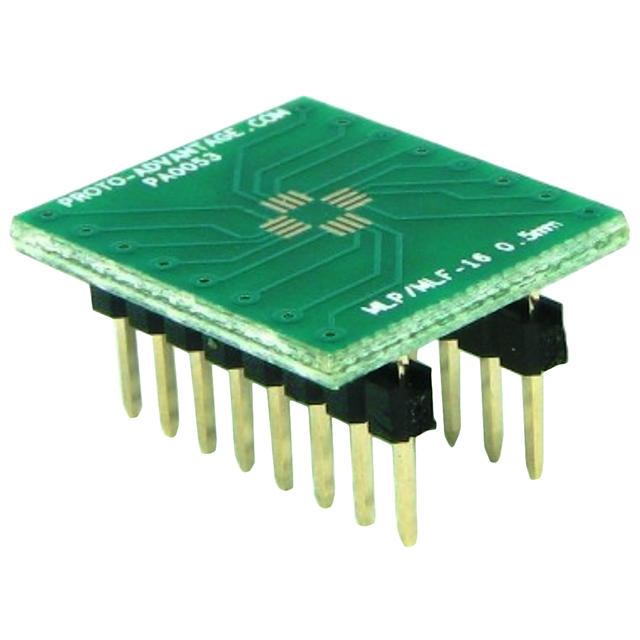 PA0053 Chip Quik Inc.                                                                    MLP/MLF-16 TO DIP-16 SMT ADAPTER