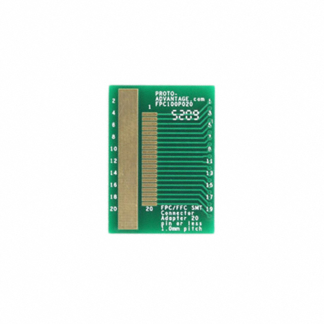 FPC100P020 Chip Quik Inc.                                                                    FPC/FFC SMT CONNECTOR 1 MM PITCH