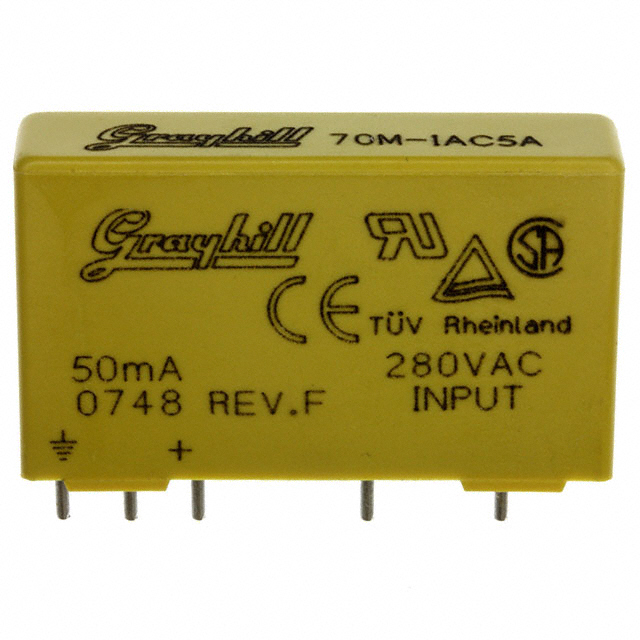 70M-IAC5A Grayhill Inc.                                                                    INPUT MODULE AC 6MA 5VDC