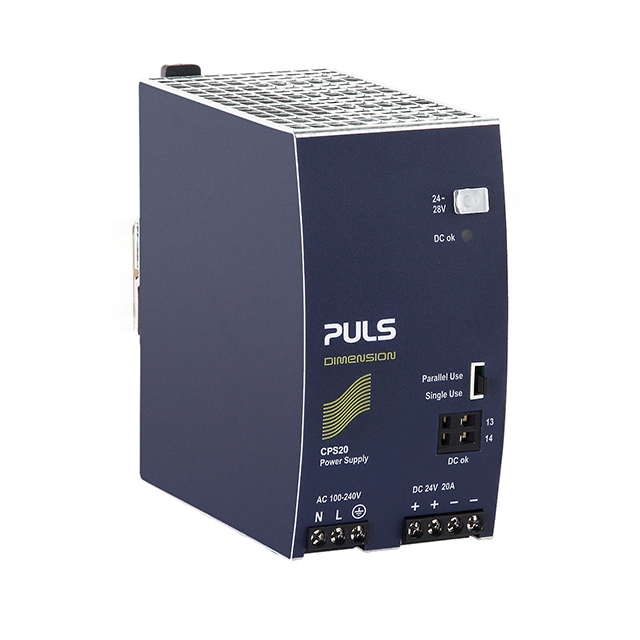 CPS20.241 PULS, LP                                                                    DIN RAIL PWR SUPPLY 480W 24V 20A